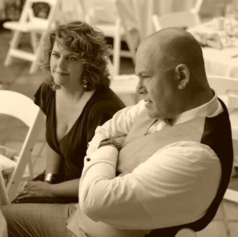 Lauren's wedding Wayne and Debbie